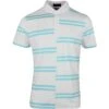 G/FORE Golf Shirt - Offset Stripe Polo - Sardinia SP23