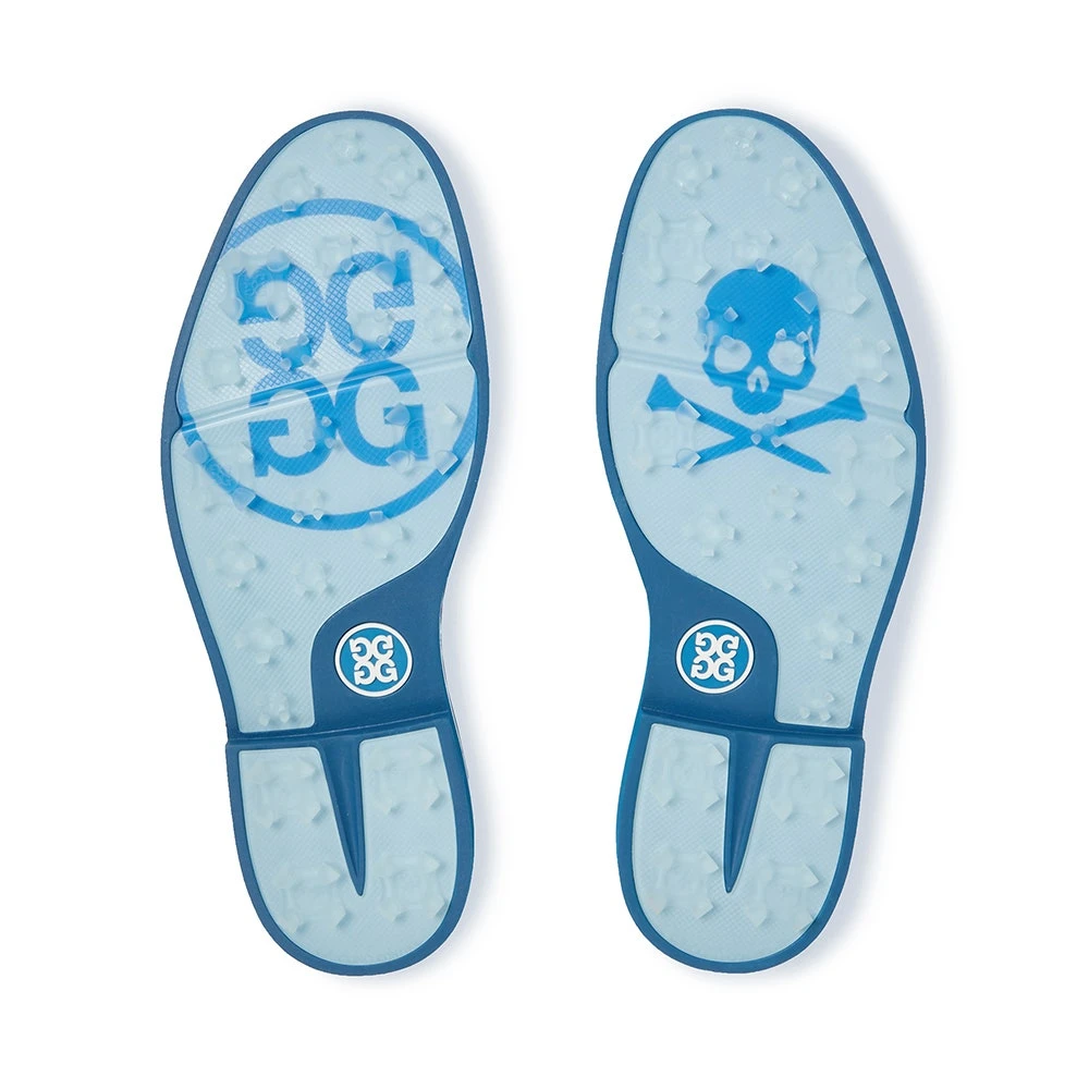 G/FORE Golf Shoes - Camo Knit Tuxedo Gallivanter - Racer Blue SP23 - Image 5