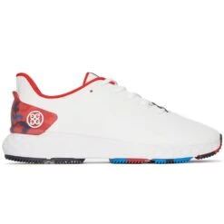 G/FORE Golf Shoes - MG4+ Camo - Snow - Poppy SP23