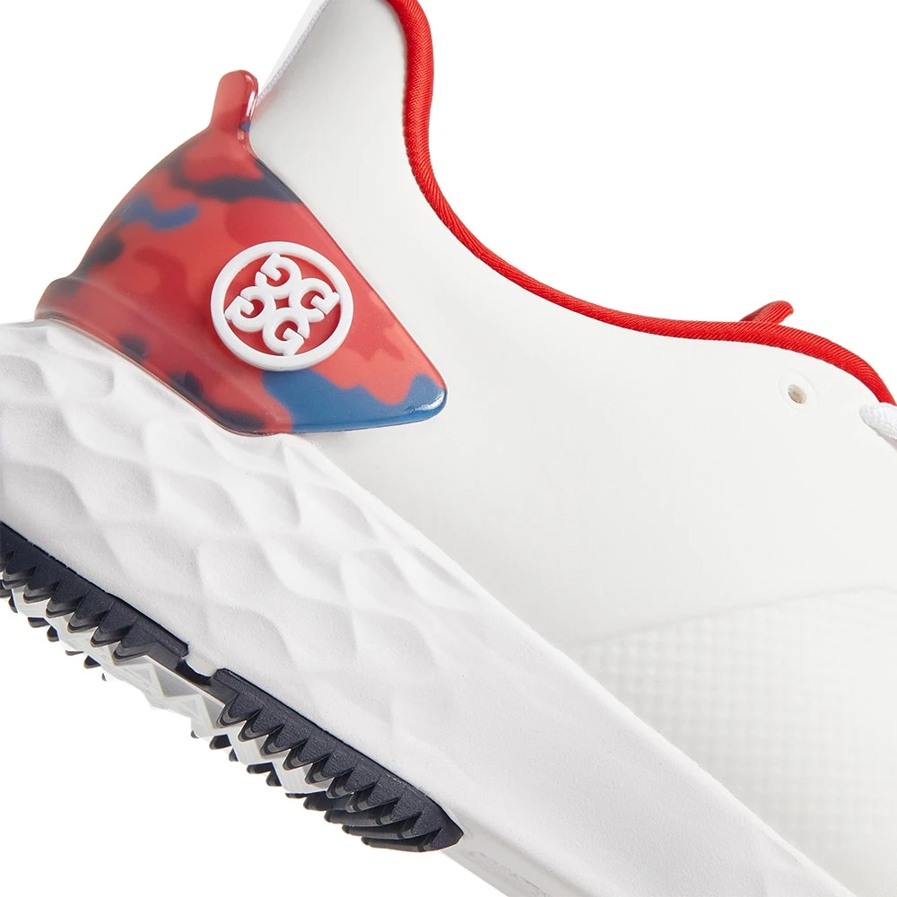 G/FORE Golf Shoes - MG4+ Camo - Snow - Poppy SP23 - Image 5