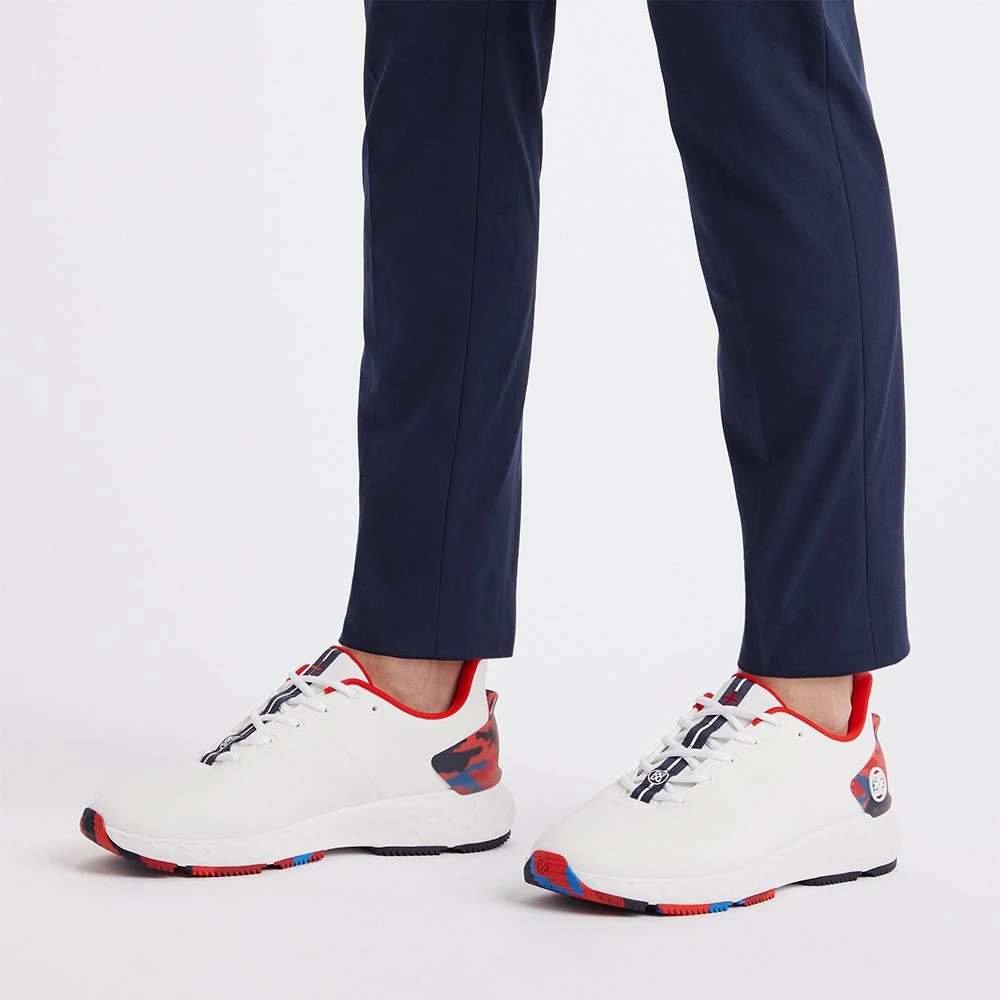 G/FORE Golf Shoes - MG4+ Camo - Snow - Poppy SP23 - Image 8