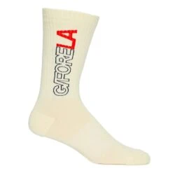 G/FORE Golf Socks - LA Ribbed Crew - Poppy AW23