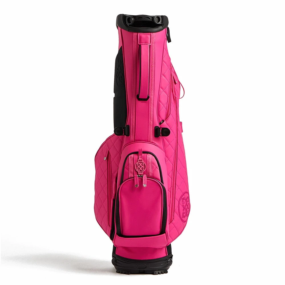 G/FORE Golf Bag - Daytona Plus Stand - Day Glo Pink AW23 - Image 2