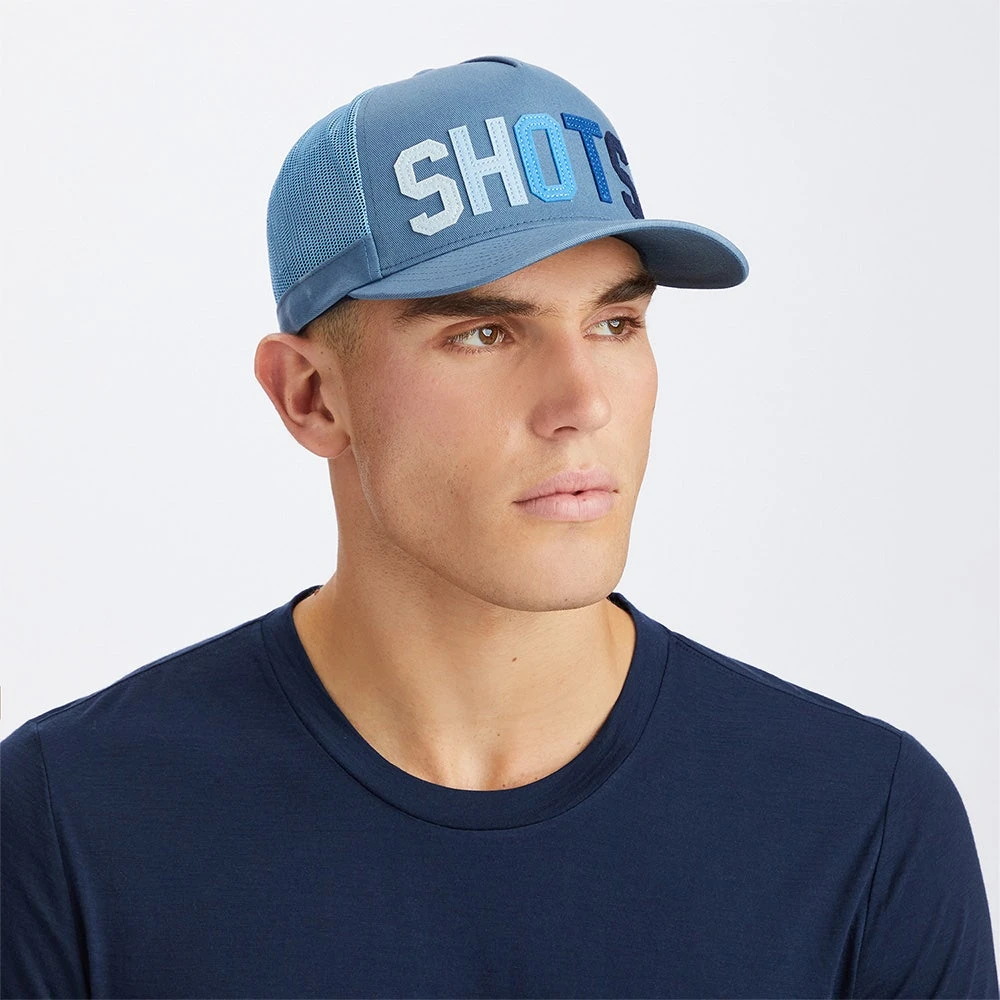 G/FORE Golf Cap - Shots Trucker - Slate AW23 - Image 2