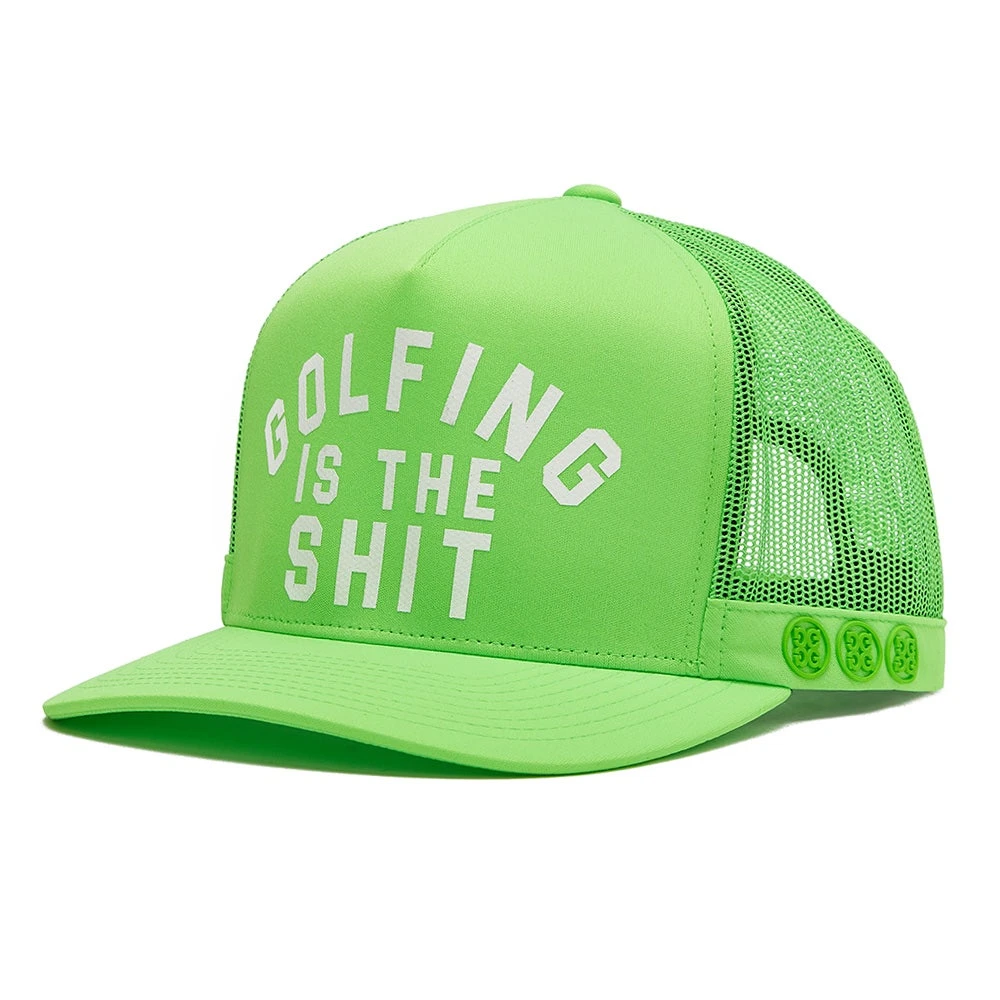 G/FORE Golf Cap - Golfing Trucker - Gecko AW23