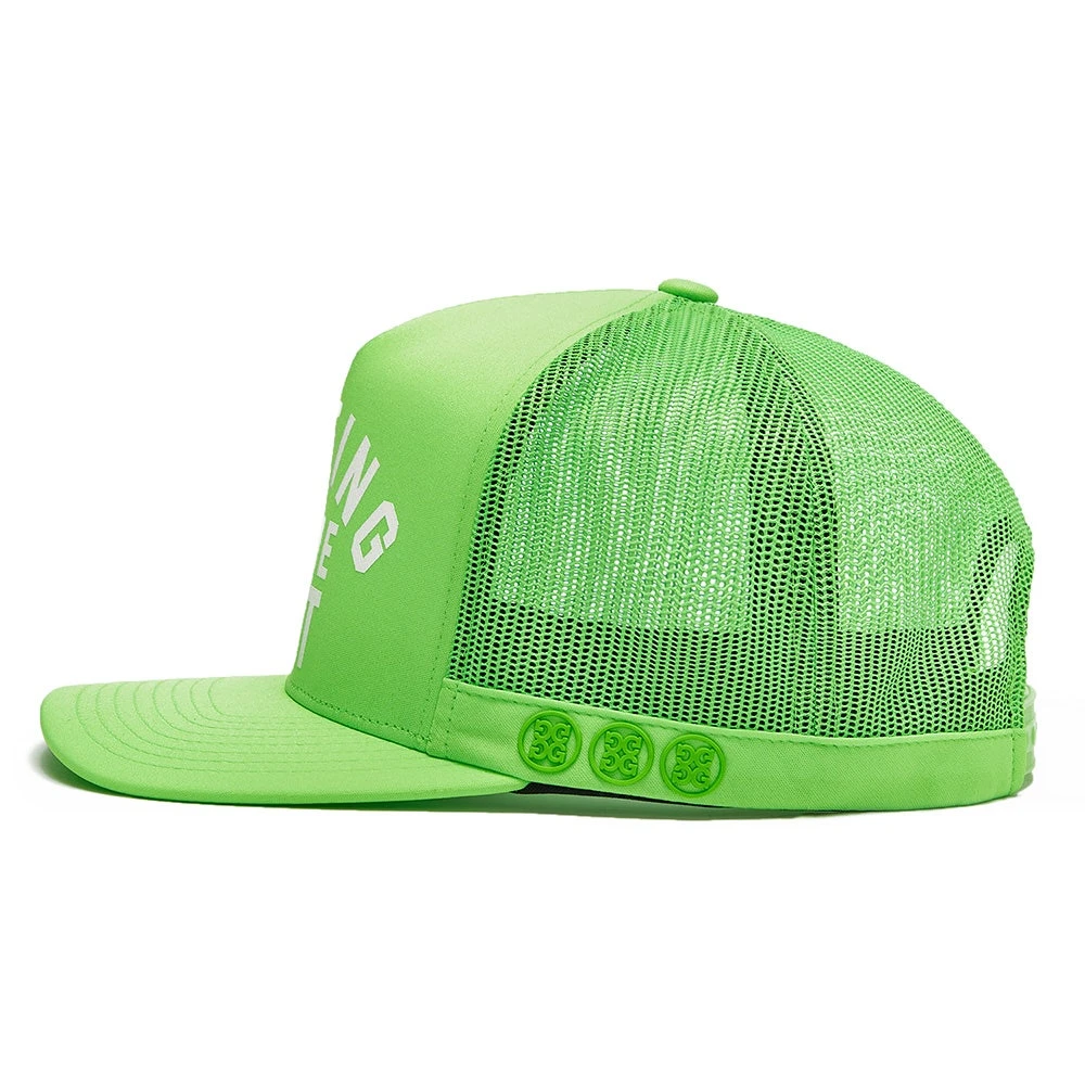 G/FORE Golf Cap - Golfing Trucker - Gecko AW23 - Image 3