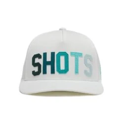 G/FORE Golf Cap - Shots Snapback - Snow AW23