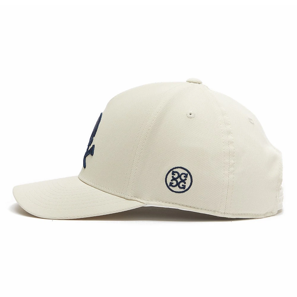 G/FORE Golf Cap - Skull & T'S Snapback - Stone AW23 - Image 4