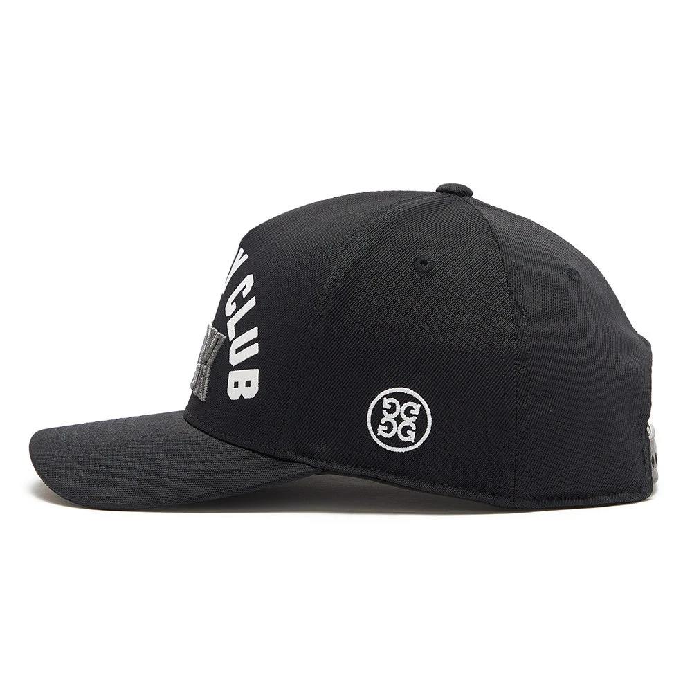 G/FORE Golf Cap - Country Club Hack Snapback - Onyx AW23 - Image 4