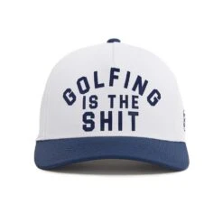 G/FORE Golf Cap - Golfing Snapback - Snow AW23