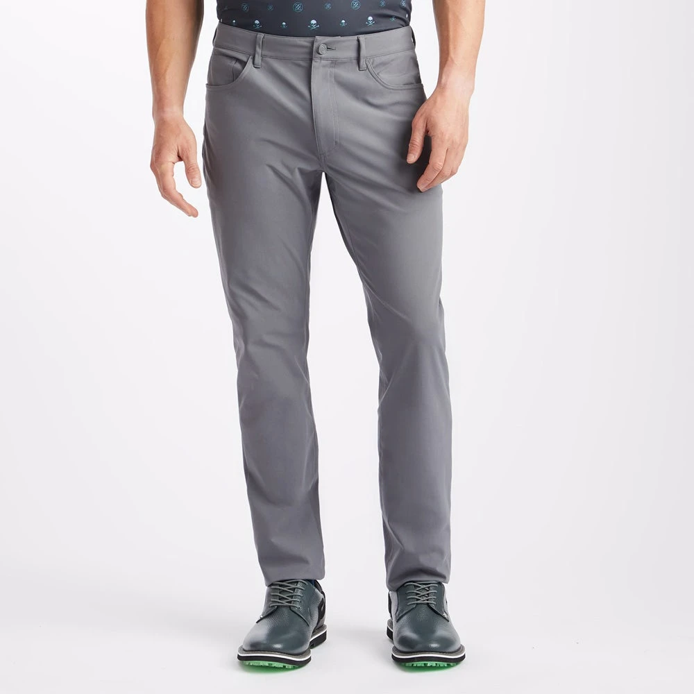 G/FORE Golf Trousers - Tour 5 Pocket Pant - Charcoal AW23 - Image 5