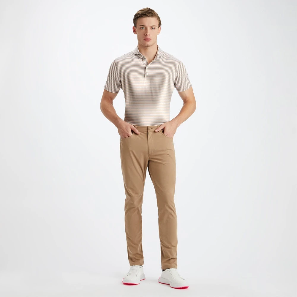 G/FORE Golf Trousers - Tour 5 Pocket Pant - Fawn AW23 - Image 8