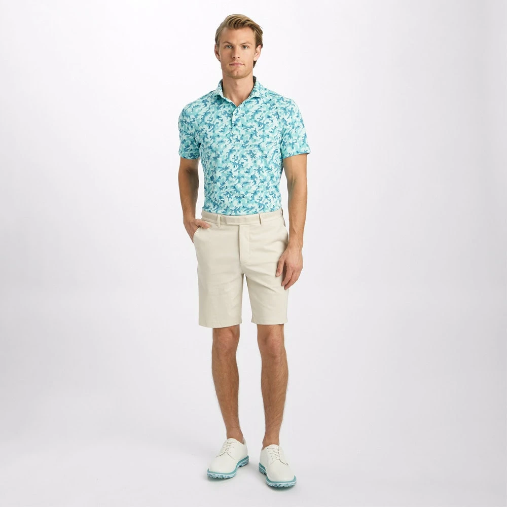 G/FORE Golf Shirt - Mapped Icon Camo Tech Jersey - Monsoon AW23 - Image 8