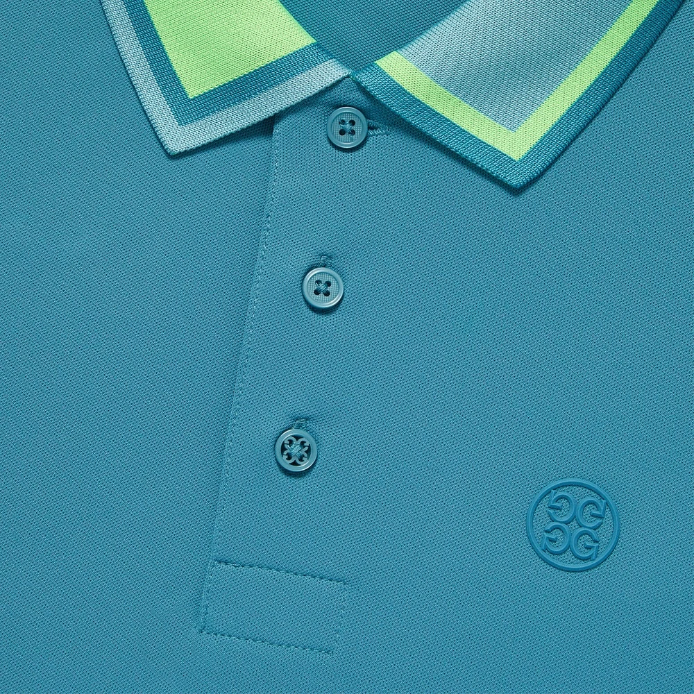 G/FORE Golf Shirt - Two Tone Tech Pique - Monsoon AW23 - Image 8