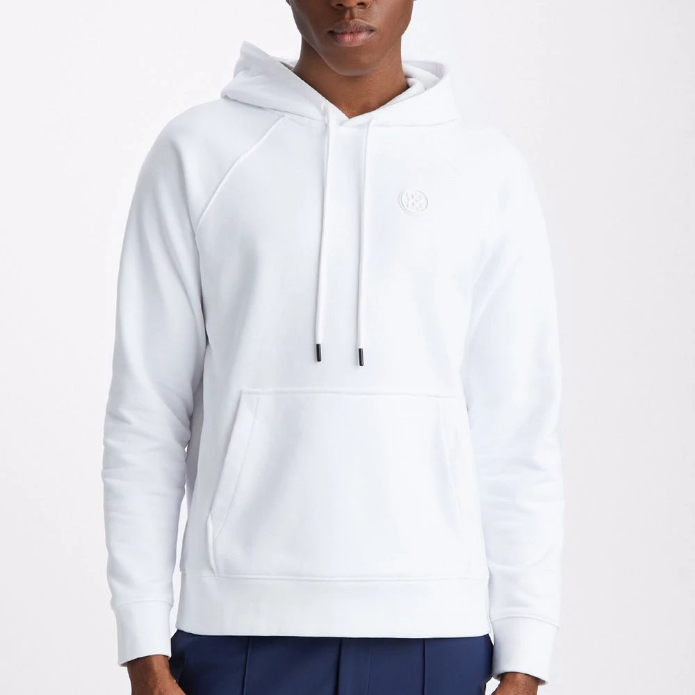 G/FORE Golf Pullover - Circle G'S Hoodie - Snow AW23 - Image 5