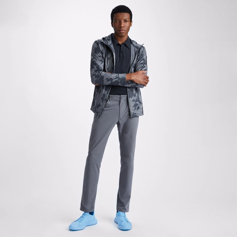 G/FORE Golf Jacket - Repeller Soft Shell Hoodie - Charcoal Floral AW23 - Image 7