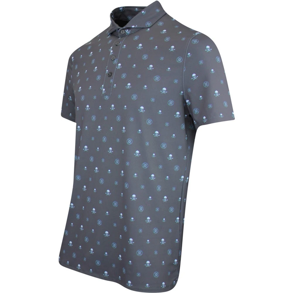 G/FORE Golf Shirt - RGB Tech Jersey - Lead AW23 - Image 2