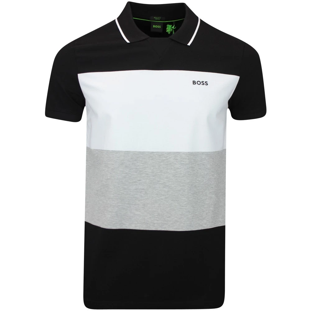 BOSS Golf Shirt - Palle Regular - Black SP23