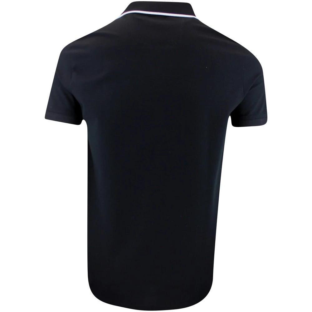 BOSS Golf Shirt - Palle Regular - Black SP23 - Image 4