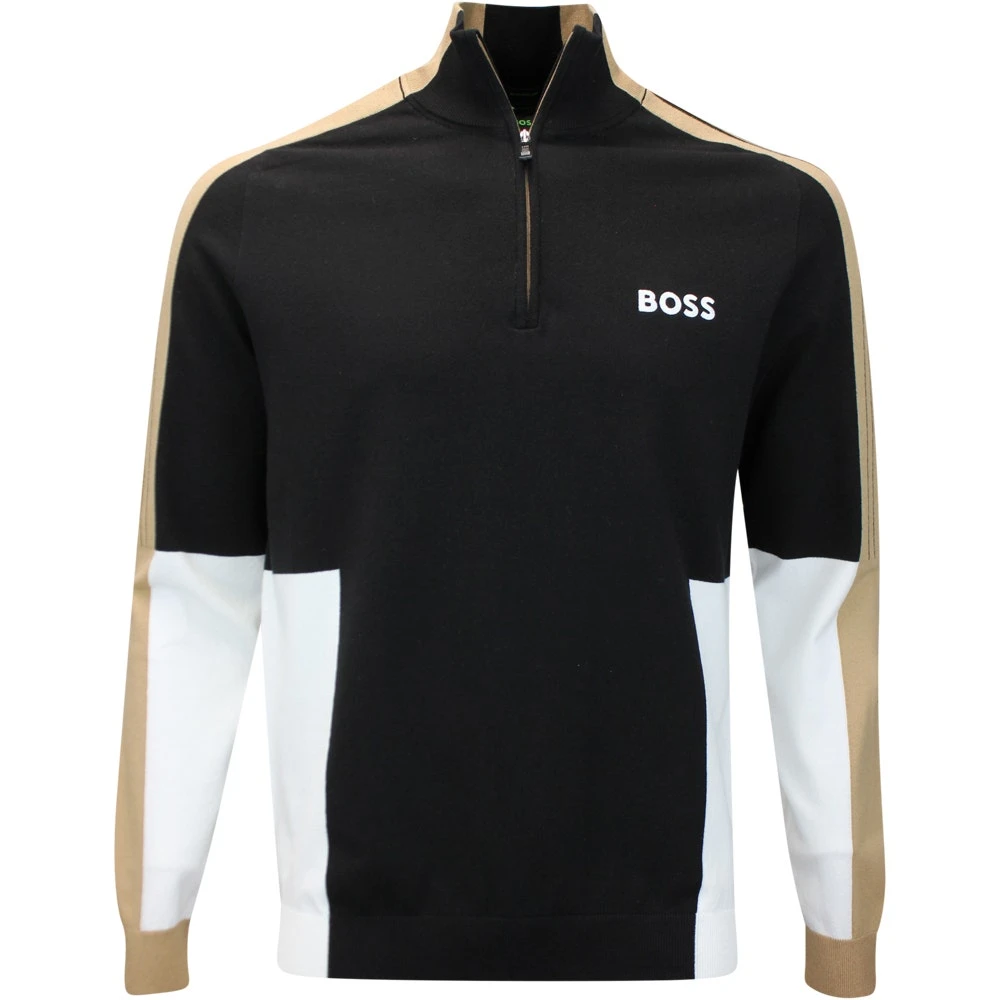 BOSS Golf Jumper - Zolkar Pro - Black FA23