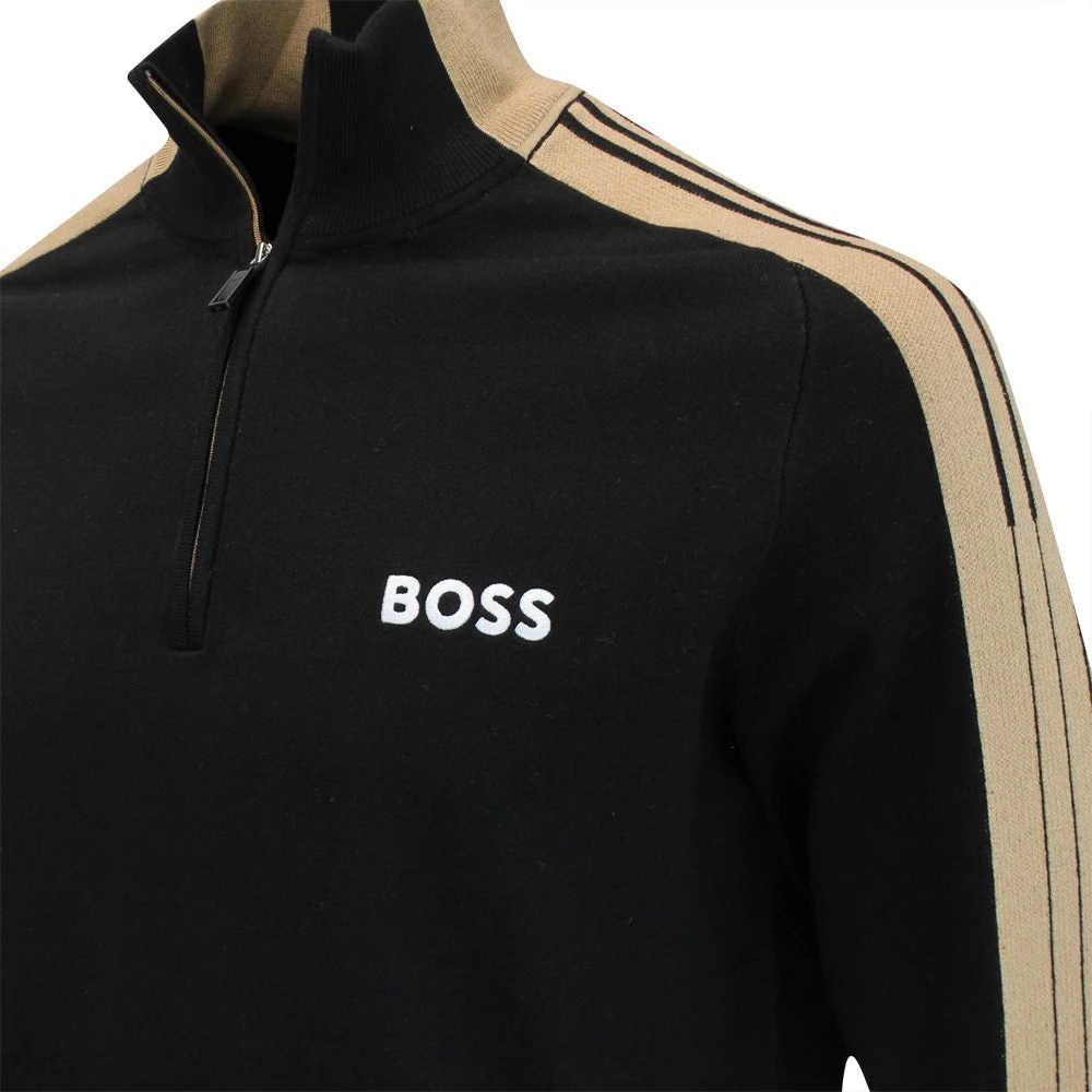 BOSS Golf Jumper - Zolkar Pro - Black FA23 - Image 3