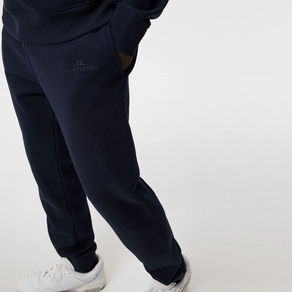 J.Lindeberg Athleisure Joggers - Alpha Fleece Pant - JL Navy AW23 - Image 8