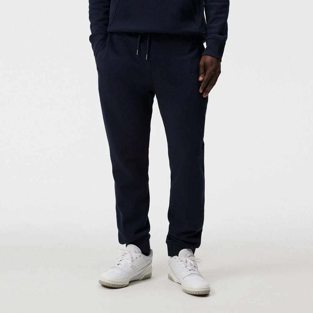 J.Lindeberg Athleisure Joggers - Alpha Fleece Pant - JL Navy AW23 - Image 5