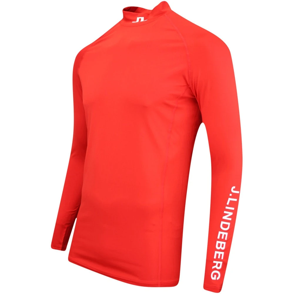J.Lindeberg Golf Base Layer - Aello SC - Fiery Red AW23 - Image 2