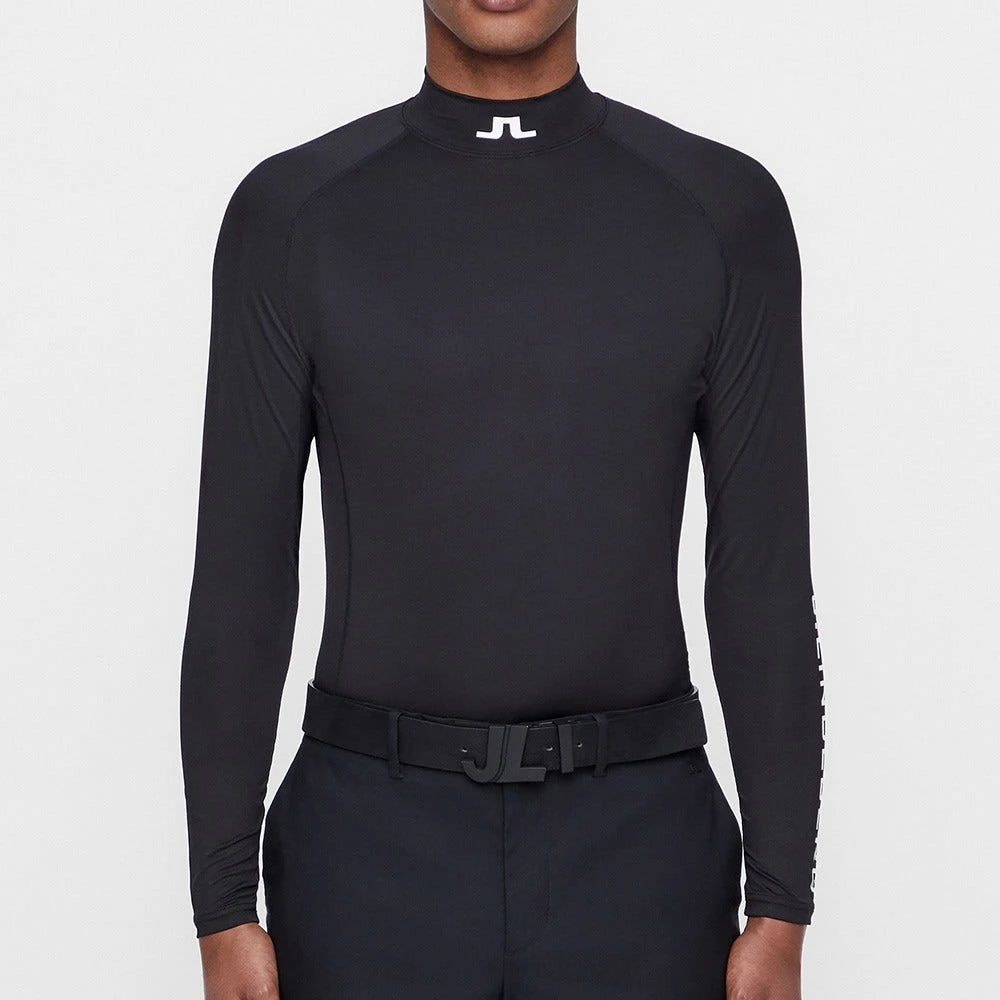 J.Lindeberg Golf Base Layer - Aello SC - Black AW23 - Image 6