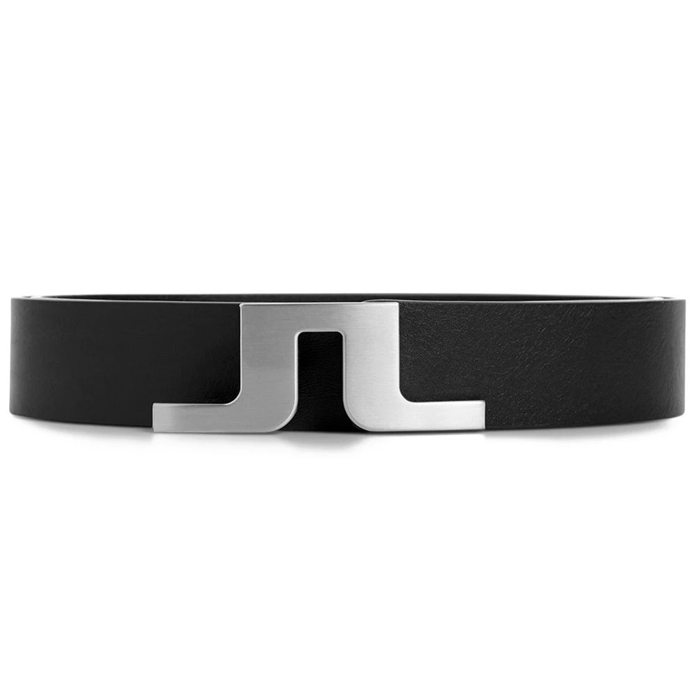 J.Lindeberg Golf Belt - Bridger Leather - Black AW23