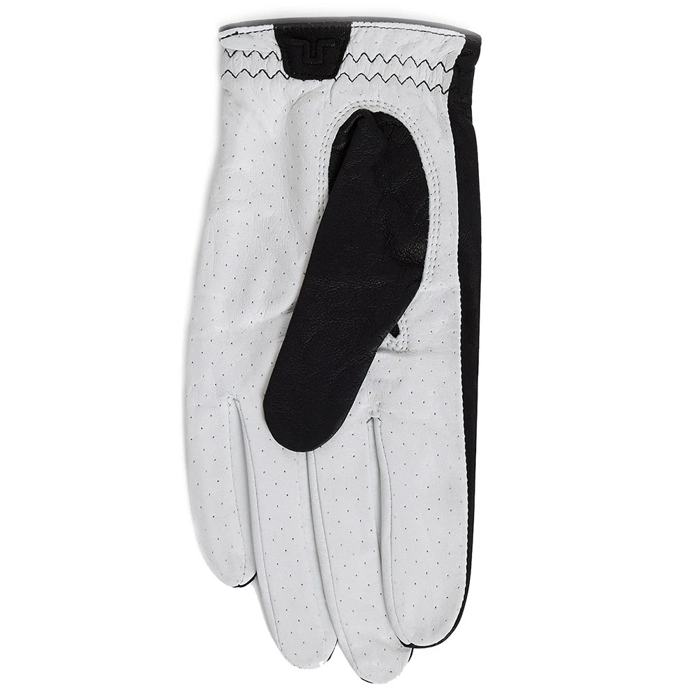 J.Lindeberg Golf Glove - Ron Leather - Black SS23 - Image 2
