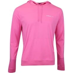 J.Lindeberg Golf Hoodie - Roland Pullover - Azalea Pink HS23