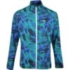J.Lindeberg Golf Jacket - Ash Light Packable Print - Death Valley AW23