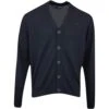 J.Lindeberg Golf Jumper - Lucas Knitted Cardigan - Black AW23