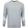 J.Lindeberg Golf Jumper - Sneaky Crew Neck - Light Grey Mel. AW23