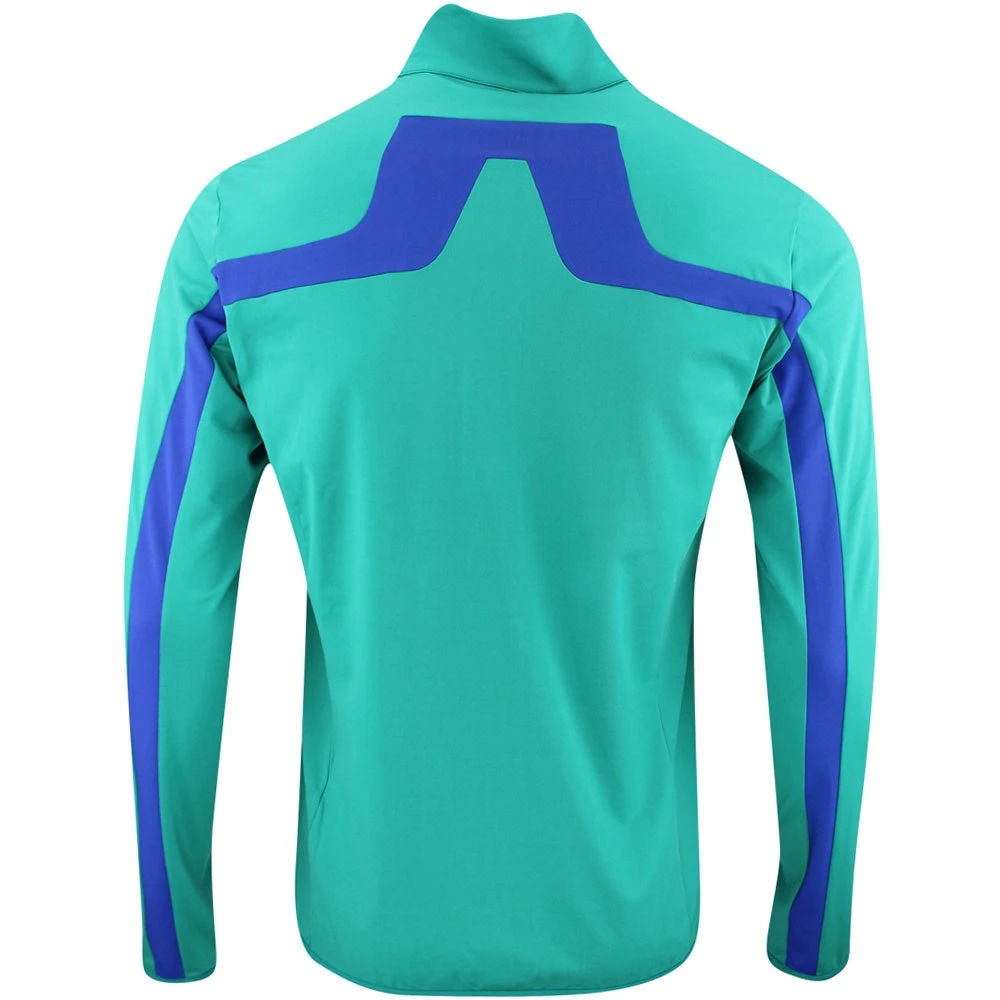 J.Lindeberg Golf Mid Layer - Jarvis FZ - Proud Peacock AW23 - Image 3