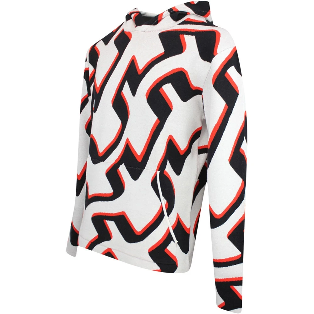 J.Lindeberg Golf Pullover - Adi Knitted Hoodie - Wave Bridge XL AW23 - Image 2