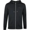 J.Lindeberg Golf Hoodie - Alpha Fleece FZ - Black SS23