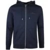 J.Lindeberg Golf Hoodie - Alpha Fleece FZ - JL Navy AW23