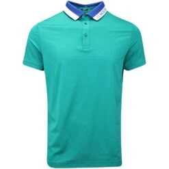 J.Lindeberg Golf Shirt - Ben Regular Fit - Proud Peacock AW23