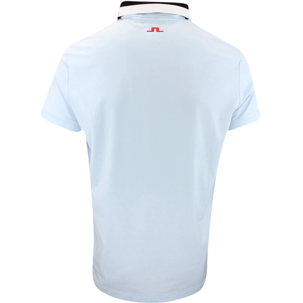 J.Lindeberg Golf Shirt - Ben Regular Fit - Skyway AW23 - Image 3