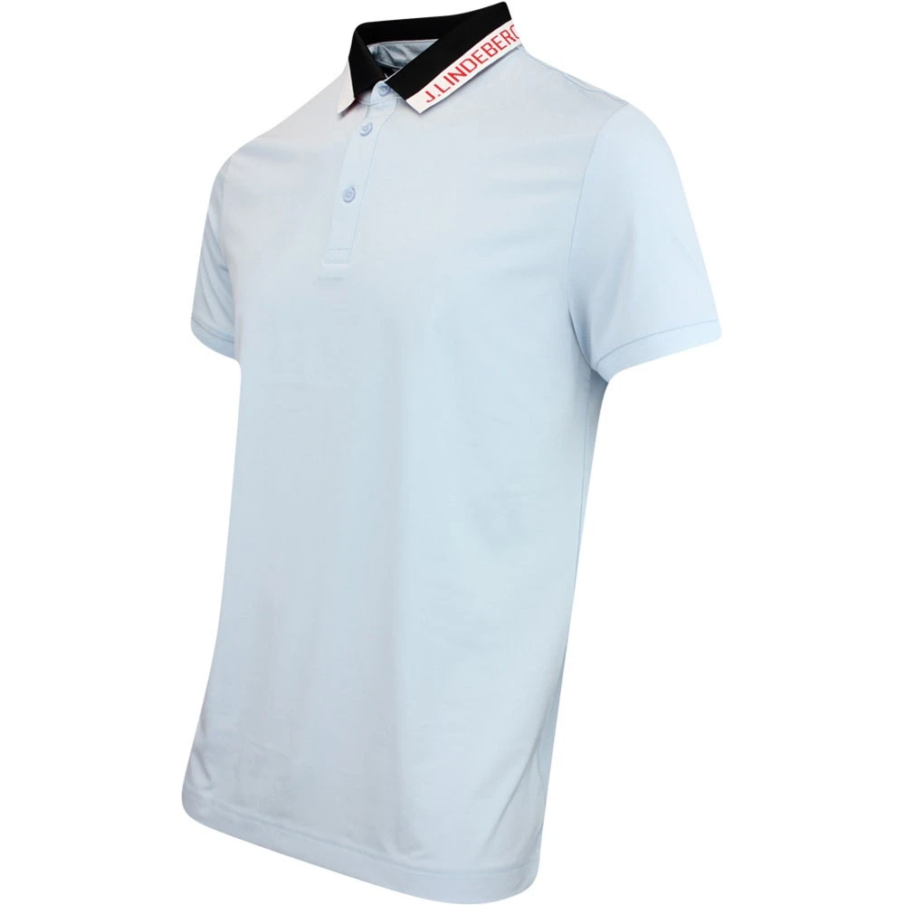 J.Lindeberg Golf Shirt - Ben Regular Fit - Skyway AW23 - Image 2