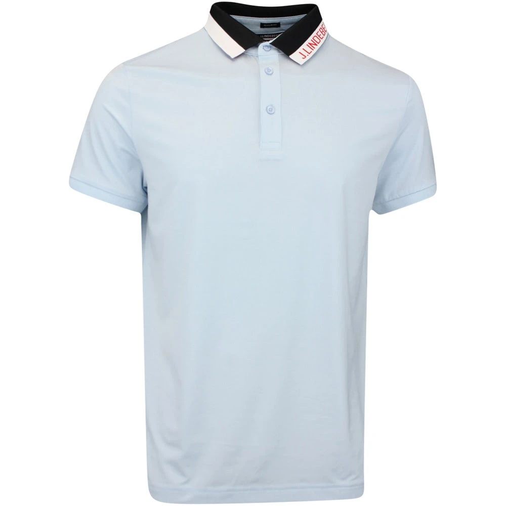 J.Lindeberg Golf Shirt - Ben Regular Fit - Skyway AW23