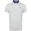 J.Lindeberg Golf Shirt - Benji Regular Fit - White HS23