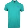 J.Lindeberg Golf Shirt - Bridge Regular Fit - Proud Peacock AW23