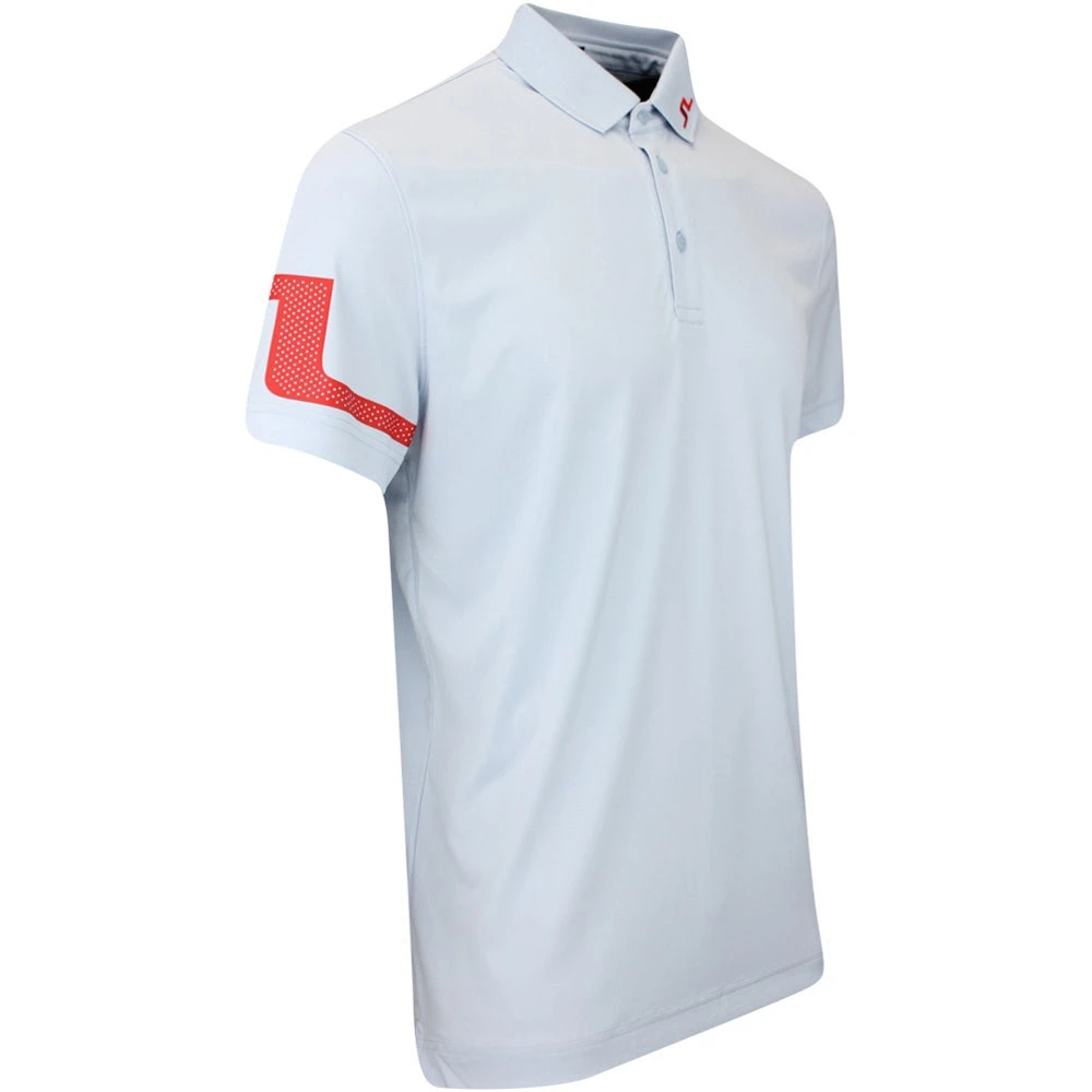 J.Lindeberg Golf Shirt - Heath Regular Fit - Skyway AW23 - Image 2