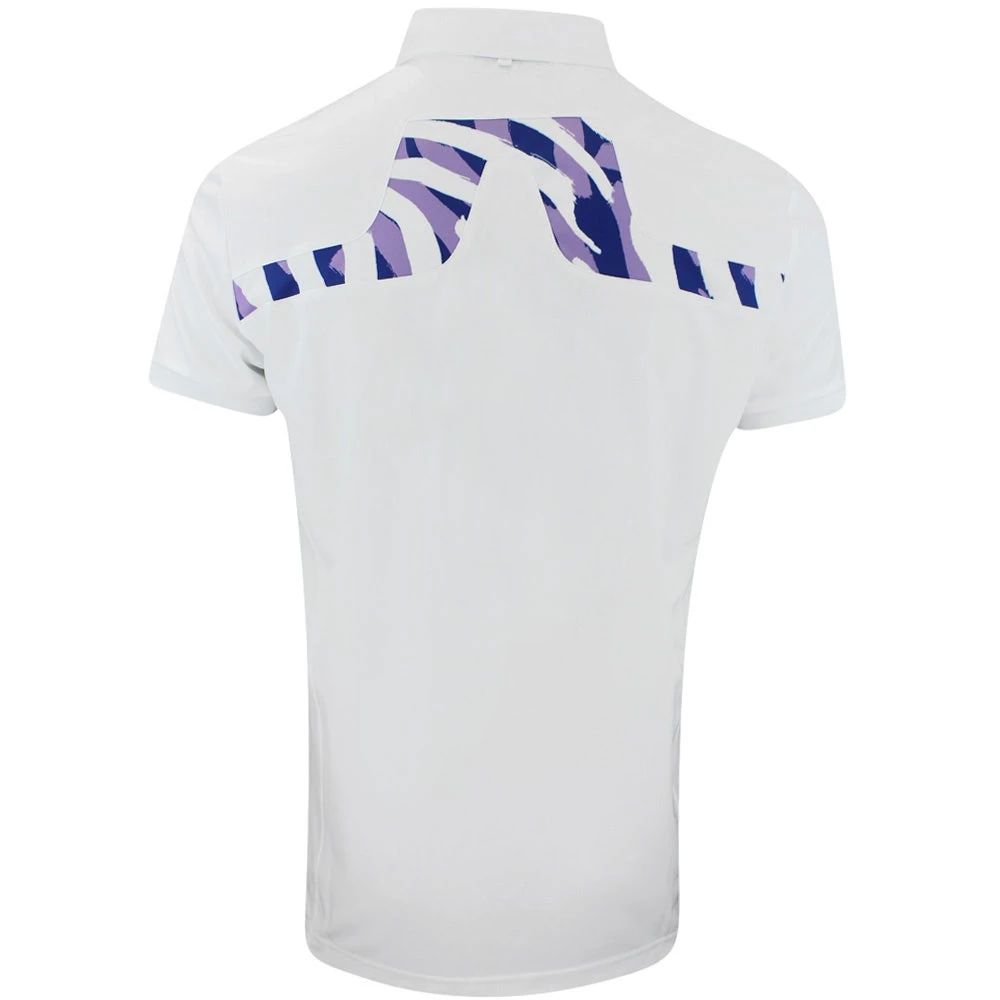 J.Lindeberg Golf Shirt - KV Regular Fit - White HS23 - Image 3