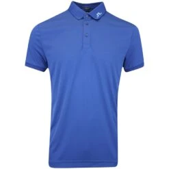 J.Lindeberg Golf Shirt - KV Regular Fit - Estate Blue AW23