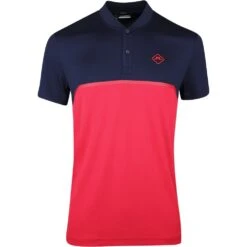 J.Lindeberg Golf Shirt - Tim Regular Fit - JL Navy SS23