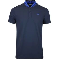 J.Lindeberg Golf Shirt - Tyson Regular Fit - JL Navy AW23